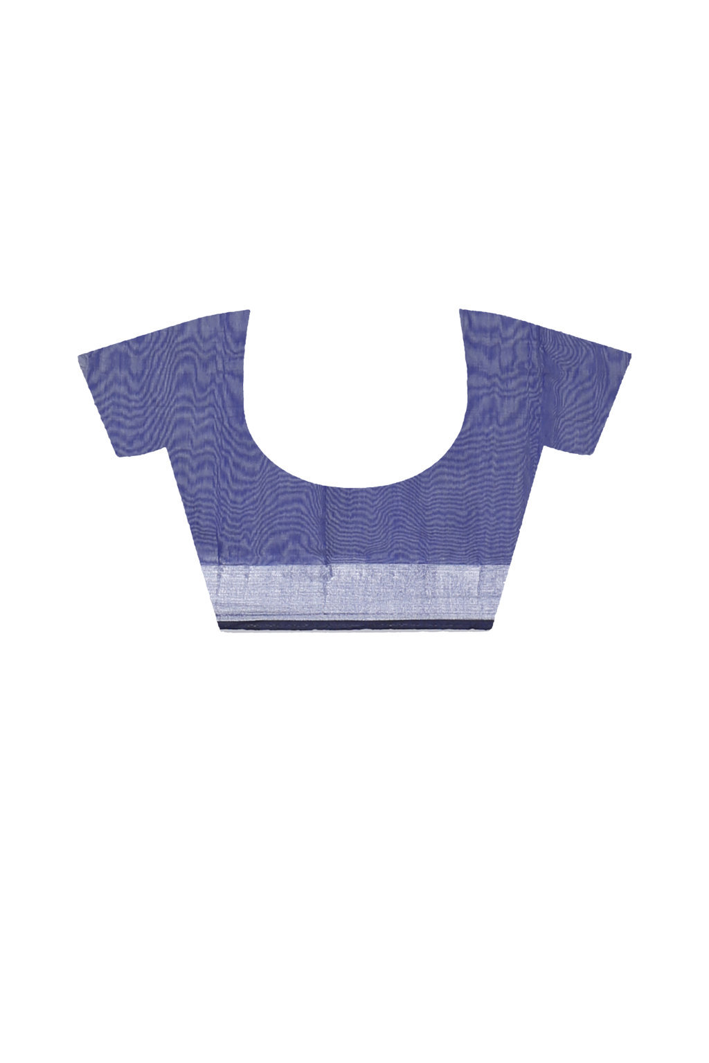 Naby Blue Blended Cotton Tamasi Hand Loom Saree (1210)